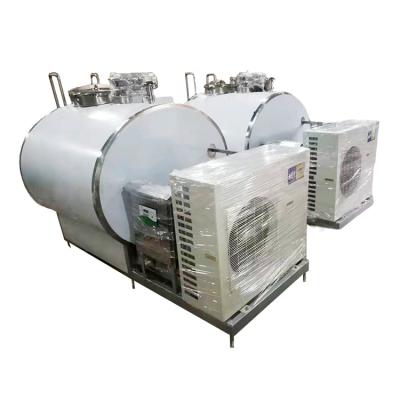 China Factory direct cooling corrosion resistance SUS304 milk tank with refrigerator for sale