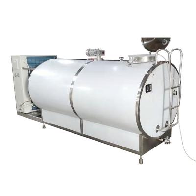 China Horizontal Type Corrosion Resistance Milk Powder Factory Direct Cooling Storage Tank for sale