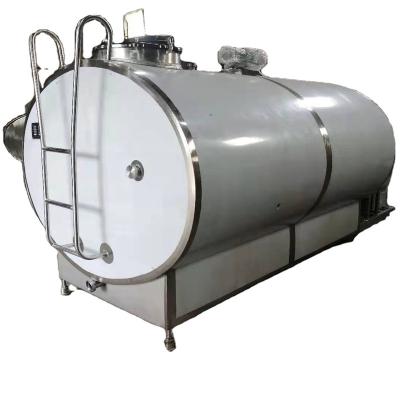 China SuS 304 Milk Cooling Tanks Dairy Machine Factory Autom Milk Cooling Cooling Tank 2000 L Cheap Price For Sale for sale