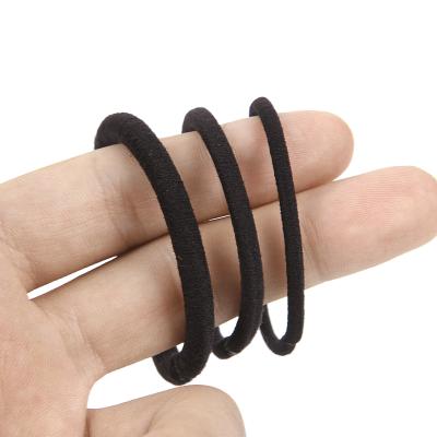 China Fashion Hot Selling Ladies Hair Band Ladies Sporty High Quality Black Girly Elastic Hair Accessories Elastic Hair Band for sale