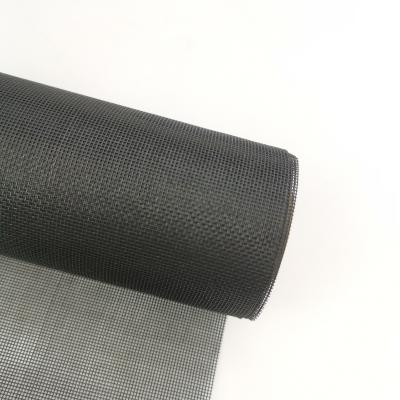 China 280 g/m2 Rollo de pantalla de malla de PET negro o gris de 1 a 3 m de ancho de 30 a 100 m de largo en venta