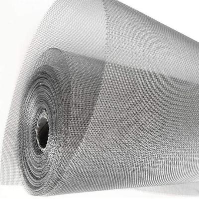 China 14×14 Mesh Size Stainless Steel Mosquito Netting With 25% Elongation for sale