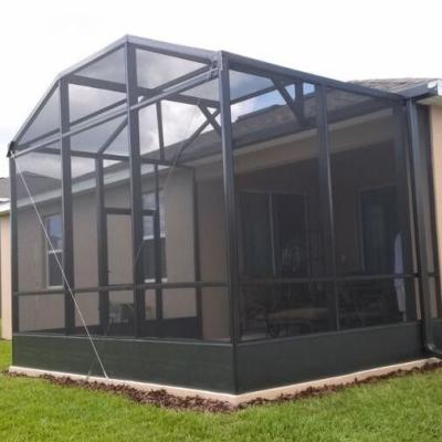 China Easy Installation PVC Coated Fiberglass Screen Enclosure with Pest Resistance for sale