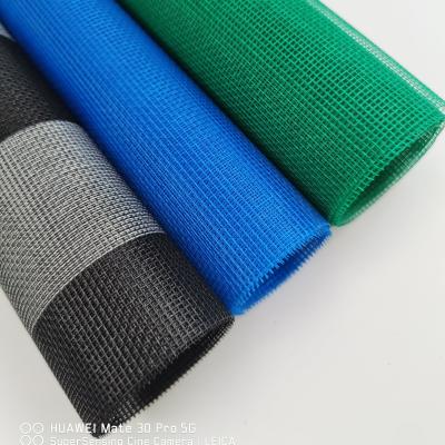 Cina Acqua resistente Fibra di vetro Mosquito Mesh Buco quadrato 100m Lunghezza PVC rivestito rotolo in vendita