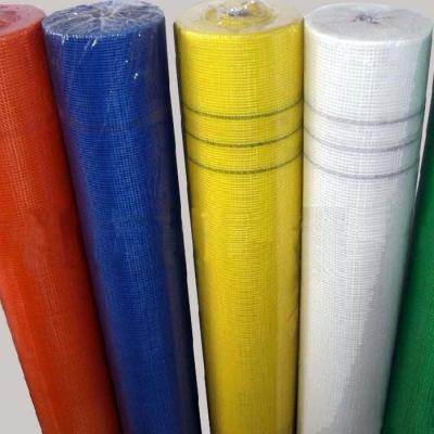 China 50m C Glass Square Fiberglass Mesh Roll 4*4mm Aperture for Waterproof Cutting Service for sale