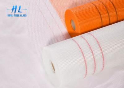 China White / Orange Fiberglass Mesh Cut to 1-1.5m 4*4mm Aperture for Wall Materials for sale