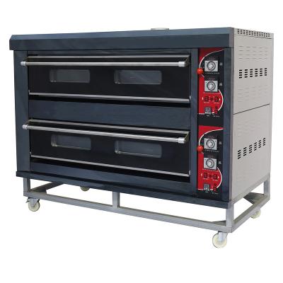 China High Efficiency Yuefeng Double Deck 6 Trays Bread Making Machinery LGP Industrial Oven in Baking Equipment ARF-26H for sale