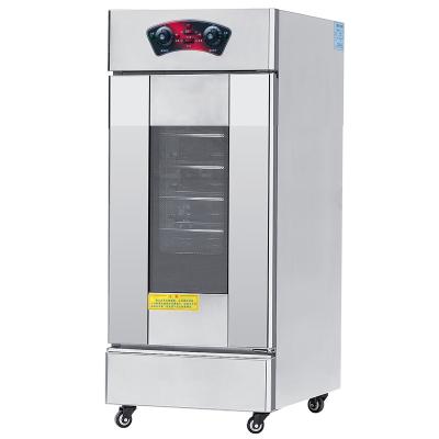 China Snack Plant 8 Trays Bread Proofer Room Dough Proofer Machine Fermentation Chamber for Industrial Bakery Burger Cupcake Toast (YFB-8P) for sale