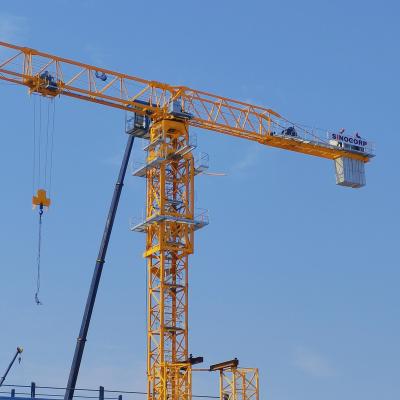 China High Quality Tower Crane Hot Selling Sinocorp Tower Crane QTZ63 PT5610-6t for sale