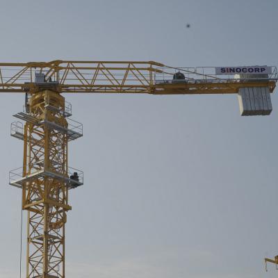 China High Quality Tower Crane Sinocorp Tower Crane QTZ160 PT6518-10t good price for sale