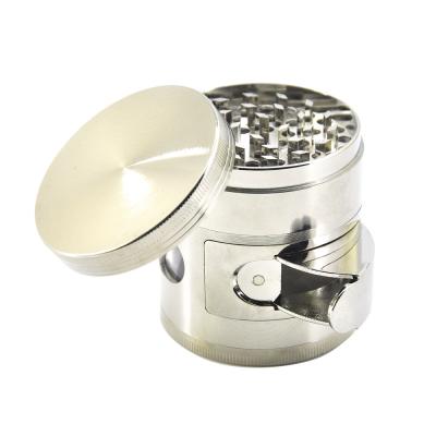 China Multicolor Tobacco Zinc Alloy Herb Grinder 4 Pieces Smoking Herb Grinder for sale