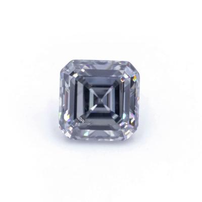 China Redleaf Wuzhou Cushion Wholesale Loose Colored Round Asscher Colored Gray Color Play Or Moissanite From Fire for sale