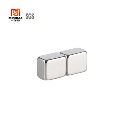 China Advanced NdFeb Magnetic Cubes Mini Block Cube Neodymium Magnet N52 Magnet Technology From China Industrial Supplier for sale