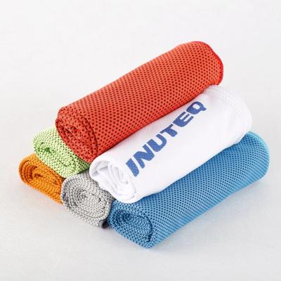 China Kundenspezifisches Druckeis, das Microfiber-Sport-Tuch Rags Yoga For Neck abkühlt zu verkaufen