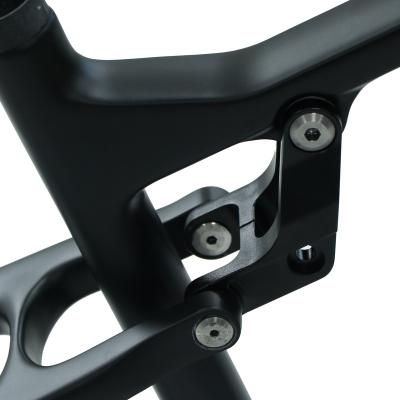 China Light Weigh Factory Ready Matte Shiny Bicycle Frame Bike Parts Carbon Fiber Frame Stock for sale