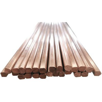 China Auto Parts High Tellurium Copper Oxygen Free Conductivity Copper Rod for sale