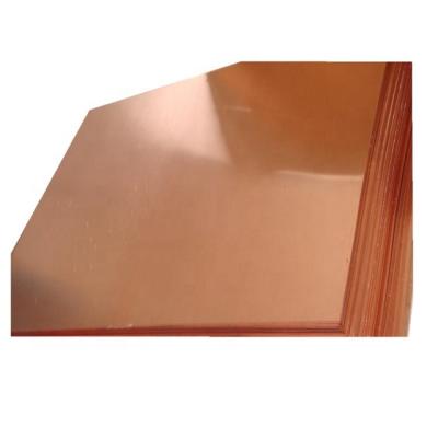 China Plasma Welding And Cutting Best Price Customized Tellurium Copper C109 Sheet Plate For Plasma Welding And Cutting for sale