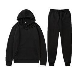 China                  Two Piece Set Men Hoodies Pants Autumn Winter Hooded Sweatshirt Sweatpants Men Pullover Hoodie Unisex Sweatpants and Hoodie Set              for sale