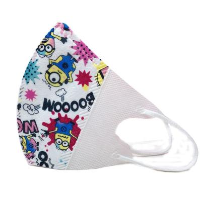 China Cartoon Adult Cool Disposable Pattern Nonwoven Children Face Mask For Outdoor for sale