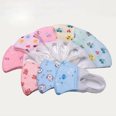 China Adult Cartoon Printing 3D Child / Baby Disposable Face Mask for sale