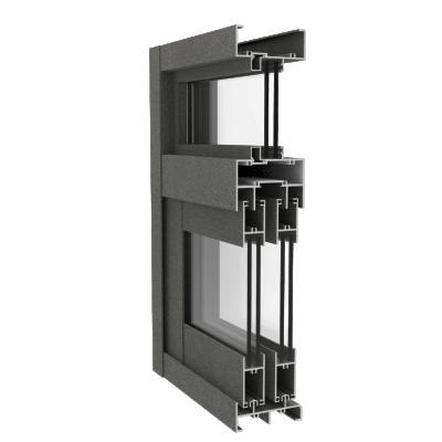 China door & Hot Sale Different Aluminum Window Surface Treatment Sliding Window Profile for sale