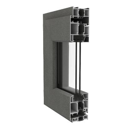 China door & Hot Sale Window Heat Insulation Extruded Aluminum Casement Window Profile for sale