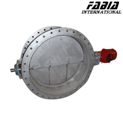 Cina 4 pollici 6 3 in acciaio inossidabile valvola farfalla elettrica flange in vendita