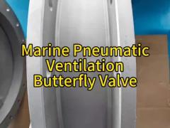 Marine Pneumatic Ventilation Butterfly Valve