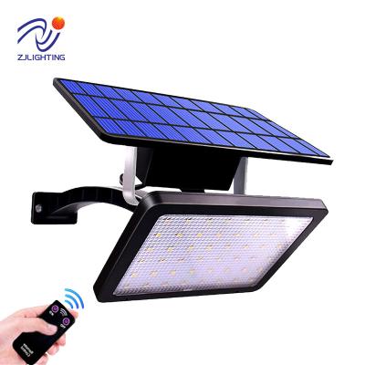 China Wholesale Solar Garden Plant Solar Panel 48leds Wall Street lamp ip65 flood light outdoor led garden lights with outdoor for sale