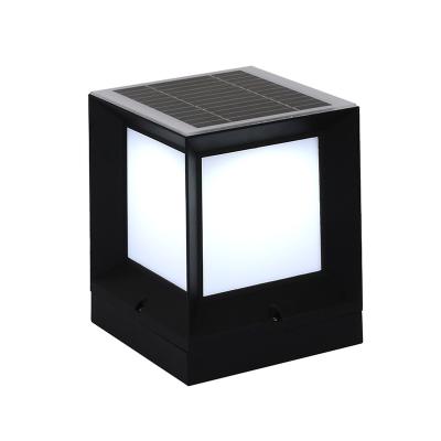 China Outdoor Garden Plant Led Solar Fence Lamp Post Gate Light Wall Pillar Light Solar Garden Lights for sale