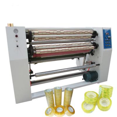 China Self Adhesive Packing Tape Plastic Core Student Tape Slitting Machine for sale