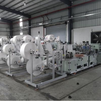 China Mask Machine Production Line Automatic Ultrasonic Kn95/N95 Face Mask Machine for sale