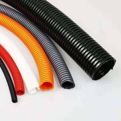 China Wholesale chemical corrosion resistant customized OD 21.2mm pp pe wire protection flexible hose corrugated tube plastic conduit for sale