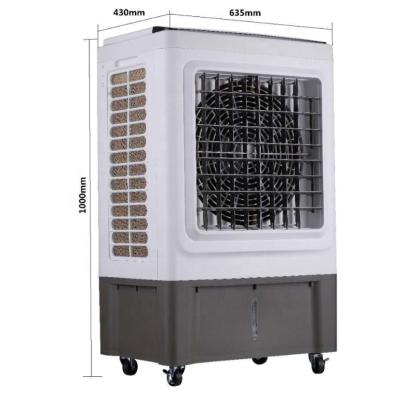 China Hot Sales Floor Standing Mini Portable Mobile Solar Evaporative Air Cooler 12~15 for sale