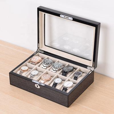 China High Quality Wooden Organizer 10 Slots Watch Boxes from Elelgent for sale