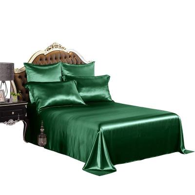 China Nondisposable 4 Pcs Luxury Silk Sheets, 19MM Silk Bedding Sets, 100% Mulberry 6A Silk, King Size for sale