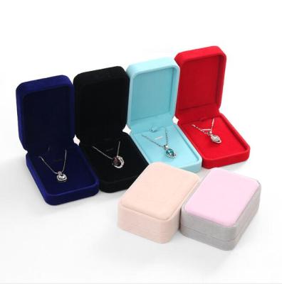 China Wholesale High Quality Flannel Flannel Jewelry Gift Box Suitable For Jewelry Display for sale