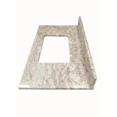 China Contemporary Cheap Price Modern Luxury Vanity Stone Marble Worktop Vanity Top for sale