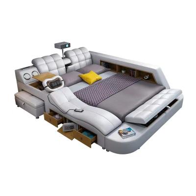 China Wholesale Customizable Modern Multi Bed Projector Bedroom Wooden Massage Bed for sale