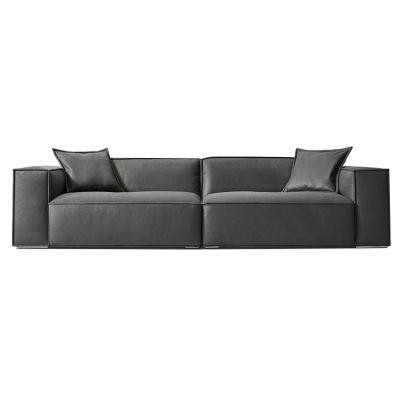 China Best Selling Breathable Fabric Waterproof 4 Seater Sofa Nordic Style Modern Leather Sofa With Soft Touch for sale