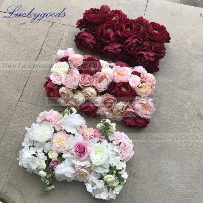 China LFB938 Luckygoods Celebration Wholesale Artificial Flowers Imported China Hydrangea Peony Arch Artificial Flower Arrangements for sale