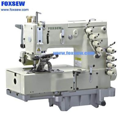 China 4-needle flat-bed double chain stitch sewing machine(for shirt fronting) FX1404PSF for sale