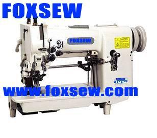 China Double Needle Hemstitch Picoting Sewing Machine with Puller and Cutter FX1725 for sale