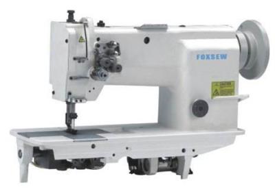 China High Speed Double Needle Feed Sewing Machine with Fixed Needle Bar FX2052 for sale