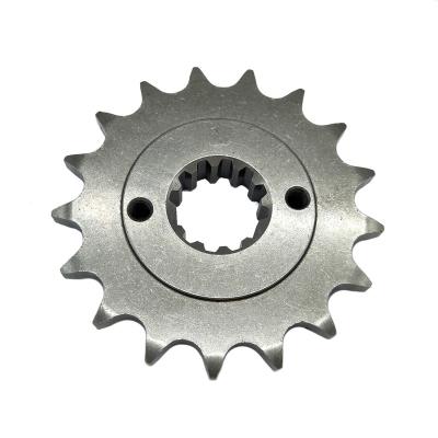 China 20CrMnTi Zinking Sprocket Motorcycle Customized For XL250 M N P2 Degree MD26 for sale