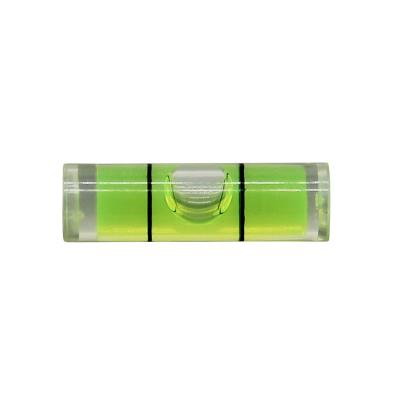 China Acrylic Acrylic bubble level 100/piece 6 * 20mm small high-precision bubble level tube level bubble for sale