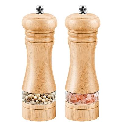 China Amazon Fancy Logo Fancy Grinder Herb Grinder Viable OEM Custom Salt and Pepper Grinder for sale