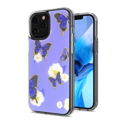 China Factory Wholesale New Shockproof 2023 Glitter Pattern Phone Case IMD Printing Luxury Marble Cover For iPhone 11 12 13 14 Cases for sale