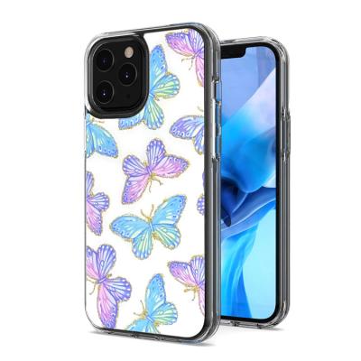 China OEM Shockproof Factory Custom Luxury Glass Marble Phone Case For iPhone 14 Pro I Max TPU Phone PC 2 in 1 Cover for sale