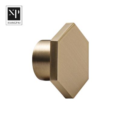 China Antioxidation Brass Pull Brushed Modern Hardware Bedroom Cabinet Kitchen Furniture Handle And Knobs for sale